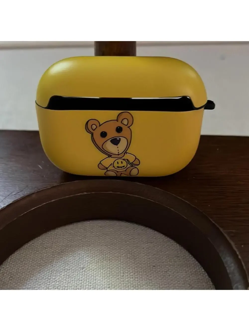 Yellow Theodore Bear Drew Air Pod Pro Case NWOT